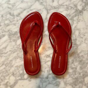 Banana Republic Red Flip Flop, Size 9